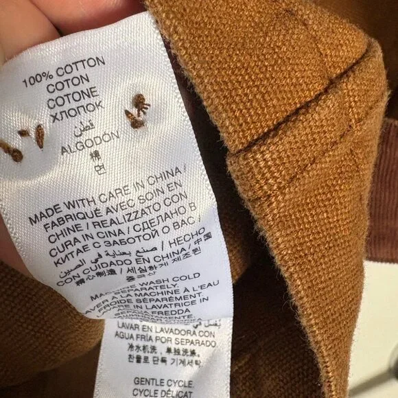 NEW NWT DÔEN Pascual Quilted Jacket Willow Bark Floral Cotton Size L - Picture 12 of 12